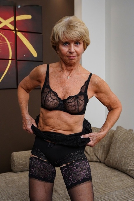 bare breasted old women